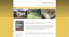 Desktop Screenshot of abbeyfieldguesthouse.com